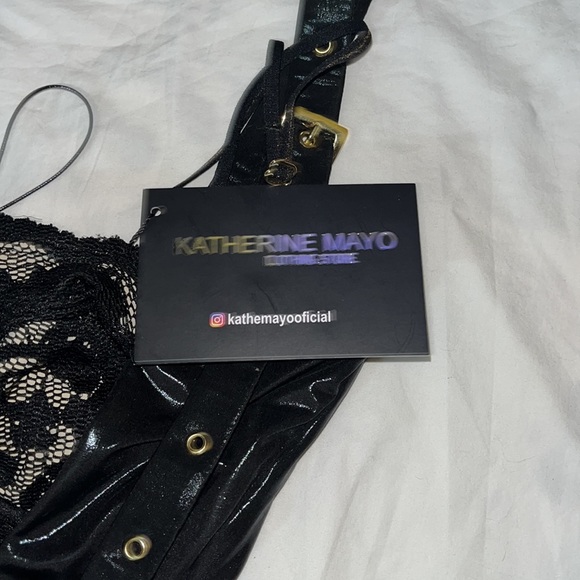 Katherine Mayo Black Dress Jumpsuit For Women Size Medium - Picture 3 of 6